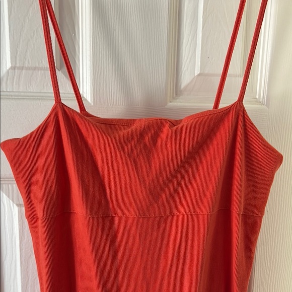 Red Spaghetti Strap Dress - Picture 2 of 4